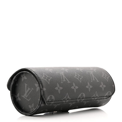 Louis Vuitton Monogram Eclipse 3 Watch Travel Case 3 of 7
