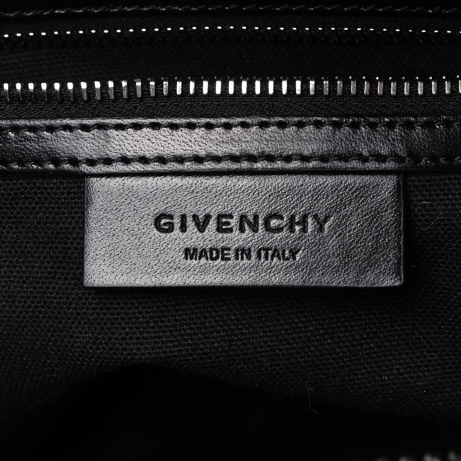 Givenchy Shiny Lord Calfskin Small Antigona Black 6 of 9