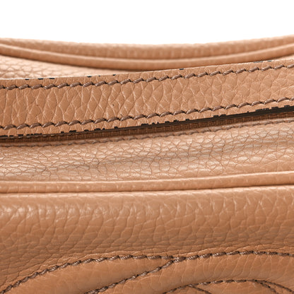 Gucci Pebbled Calfskin Small Soho Disco Bag Camelia 12 of 15