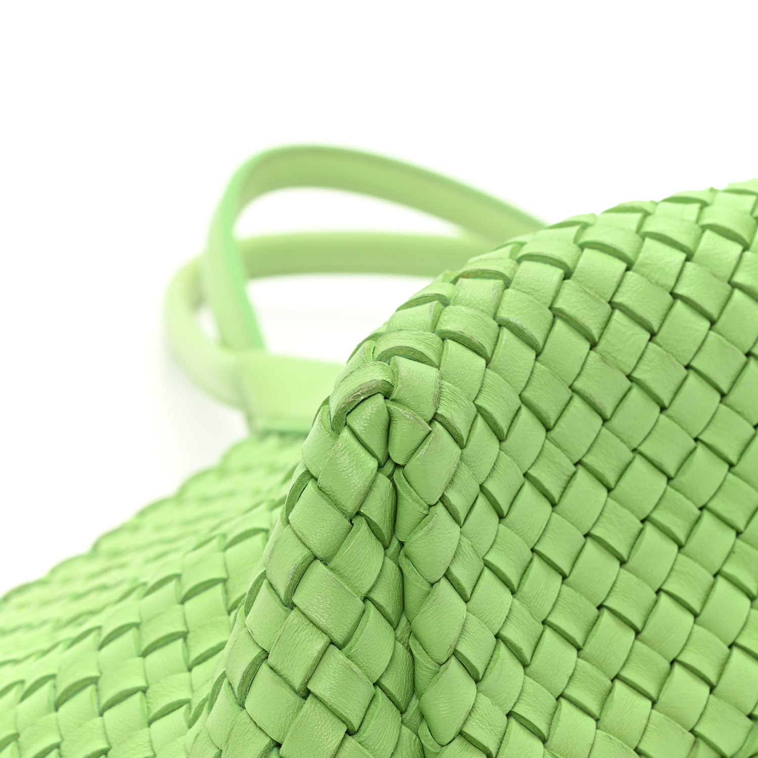 Bottega Veneta Nappa Intrecciato Tote Bag Green 11 of 15
