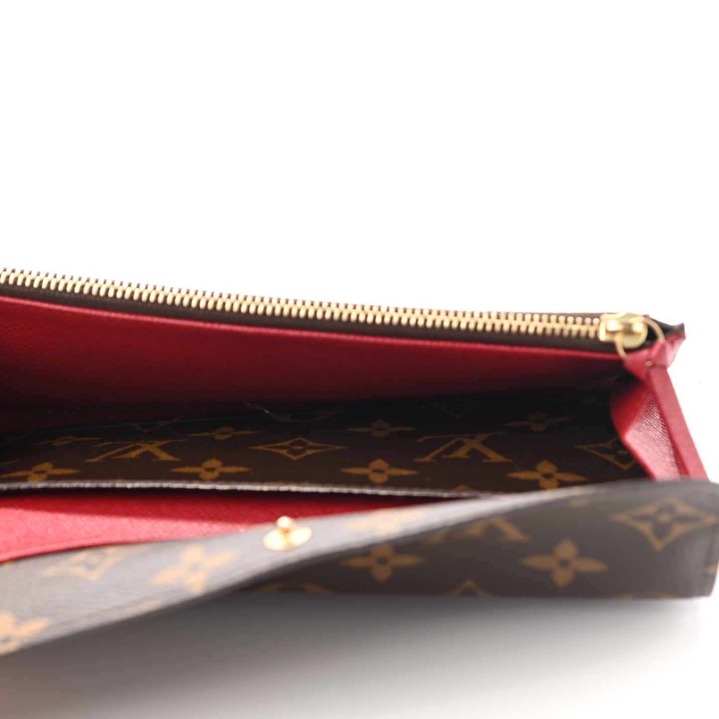 Monogram Emilie Wallet Fuchsia