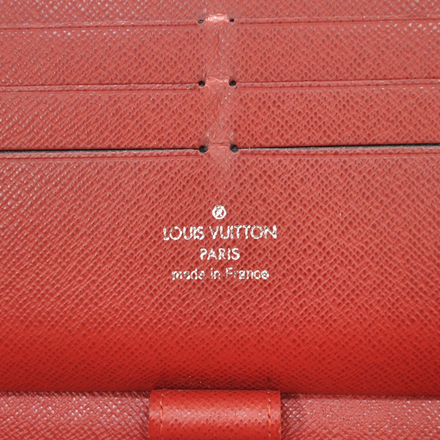 Louis Vuitton Epi Zippy Organizer Wallet Red 7 of 8