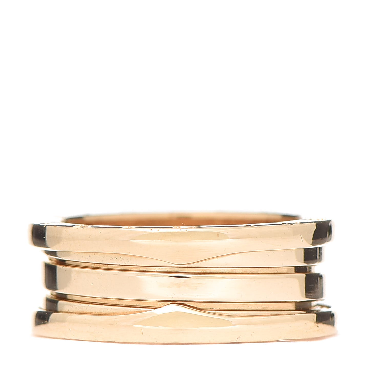 18K Yellow Gold B.Zero1 Three-Band Ring 56 7.5