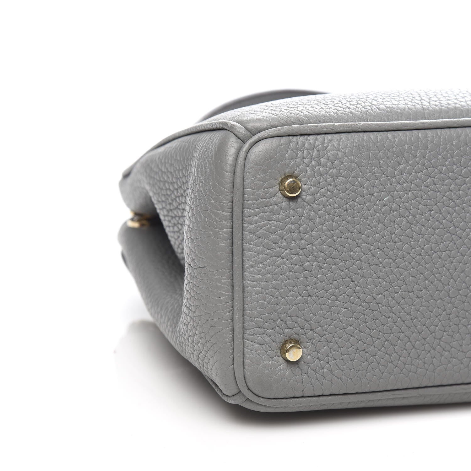 Christian Dior Bullcalf Mini Diorissimo Tote Gris 8 of 10