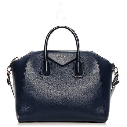 Givenchy Sugar Goatskin Medium Antigona Night Blue 1 of 11
