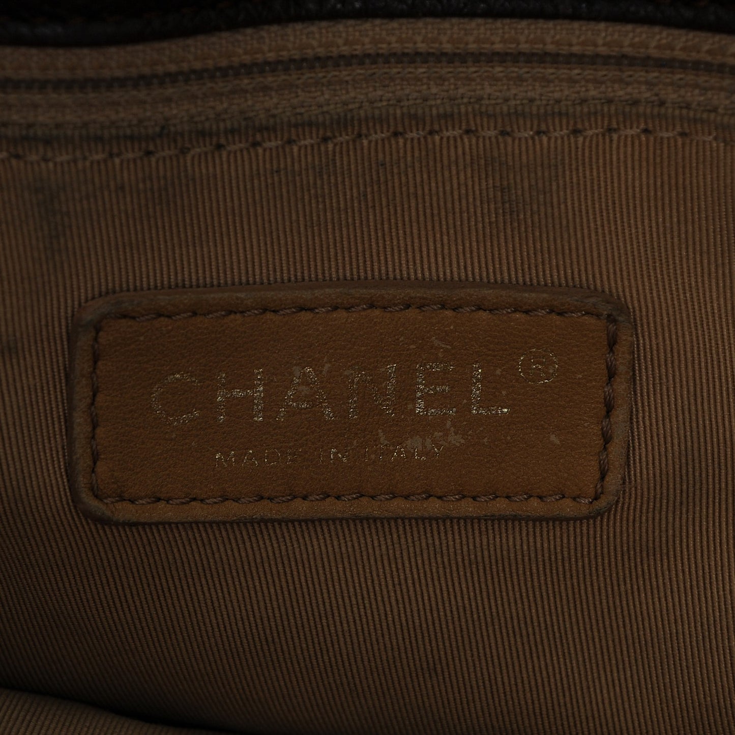 Calfskin Cerf Executive Shopper Tote Brown