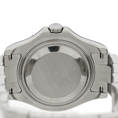 Rolex Stainless Steel Platinum 35mm Yacht-Master Watch Silver 168622 4 of 4