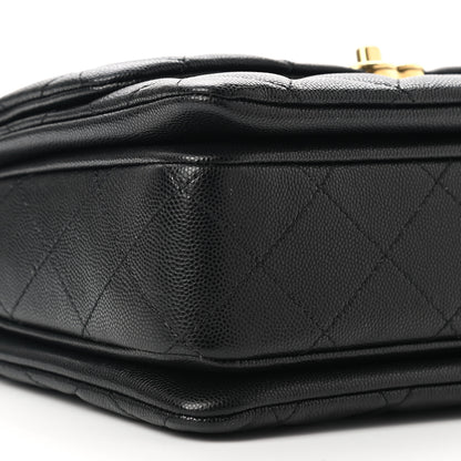 Chanel Caviar Quilted Coco First Flap Black 9 of 11