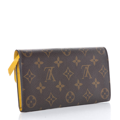 Louis Vuitton Monogram Emilie Wallet Mimosa 3 of 10
