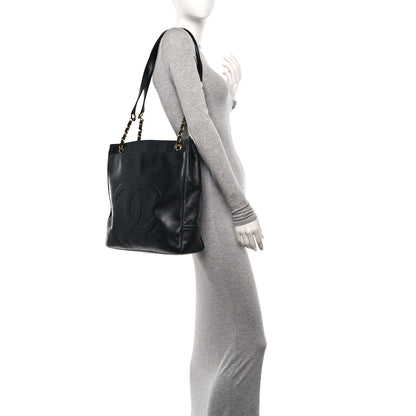 Chanel Lambskin CC Shoulder Bag Black 2 of 13