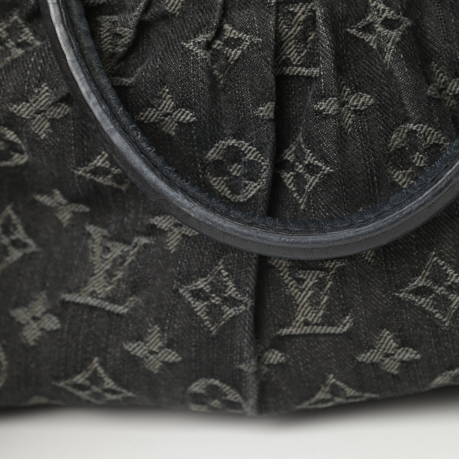 Louis Vuitton Denim Neo Cabby MM Black 14 of 18