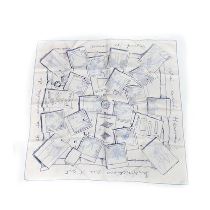 Hermes Silk Instructions Sur L'Art de Nouer et Porter Votre Carre Scarf 70 1 of 5
