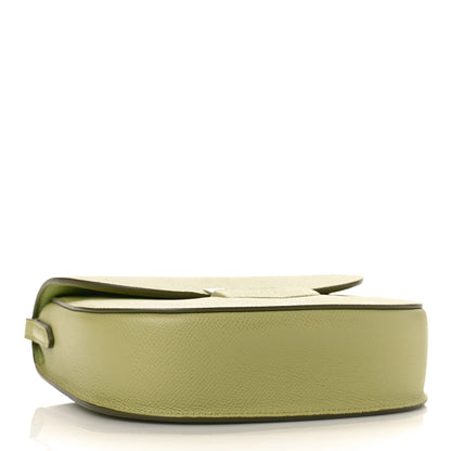 Celine Grained Calfskin Small Trotteur Sage 4 of 9