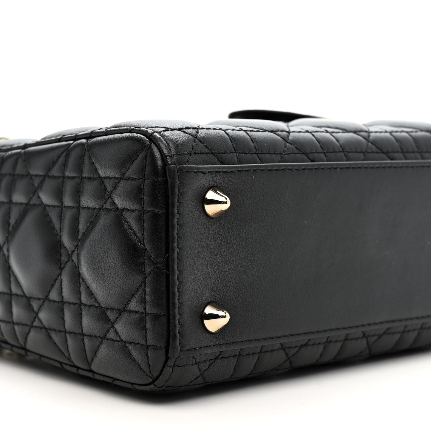 Lambskin Cannage Small My ABCDior Lady Dior Black
