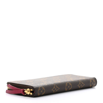 Louis Vuitton Monogram Clemence Wallet Fuchsia 4 of 7
