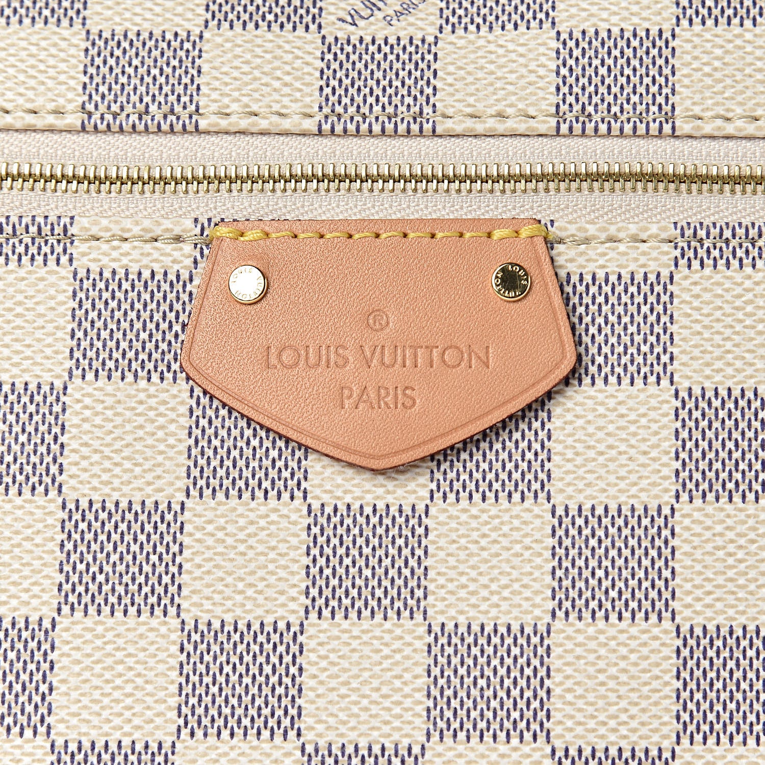 Louis Vuitton Damier Azur Iena MM 7 of 10
