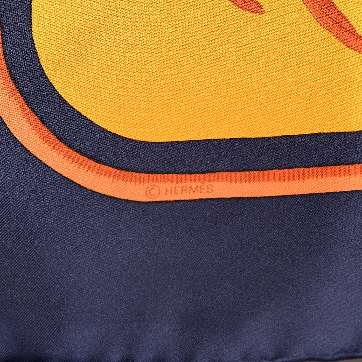 Hermes Silk Tigre Royal Scarf 90 4 of 5