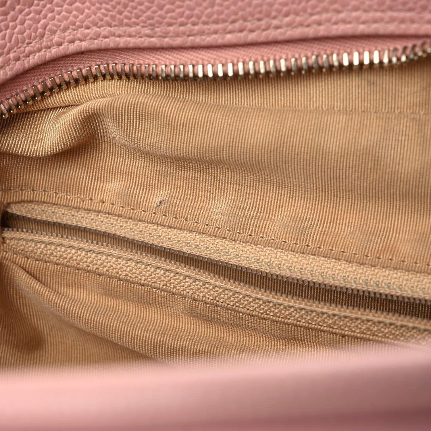Chanel Caviar Quilted Small Bowler Pink 18 of 19