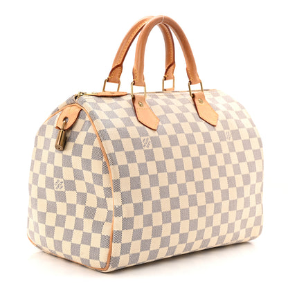 Louis Vuitton Damier Azur Speedy 30 3 of 10