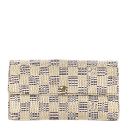 Louis Vuitton Damier Azur Sarah Wallet 1 of 6