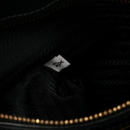 Prada Saffiano Small Galleria Double Zip Tote Black 7 of 13