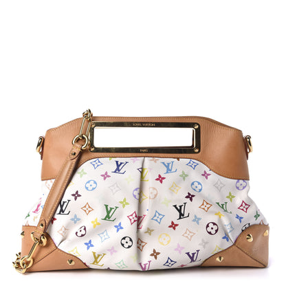 Louis Vuitton Monogram Multicolor Judy GM White 1 of 9