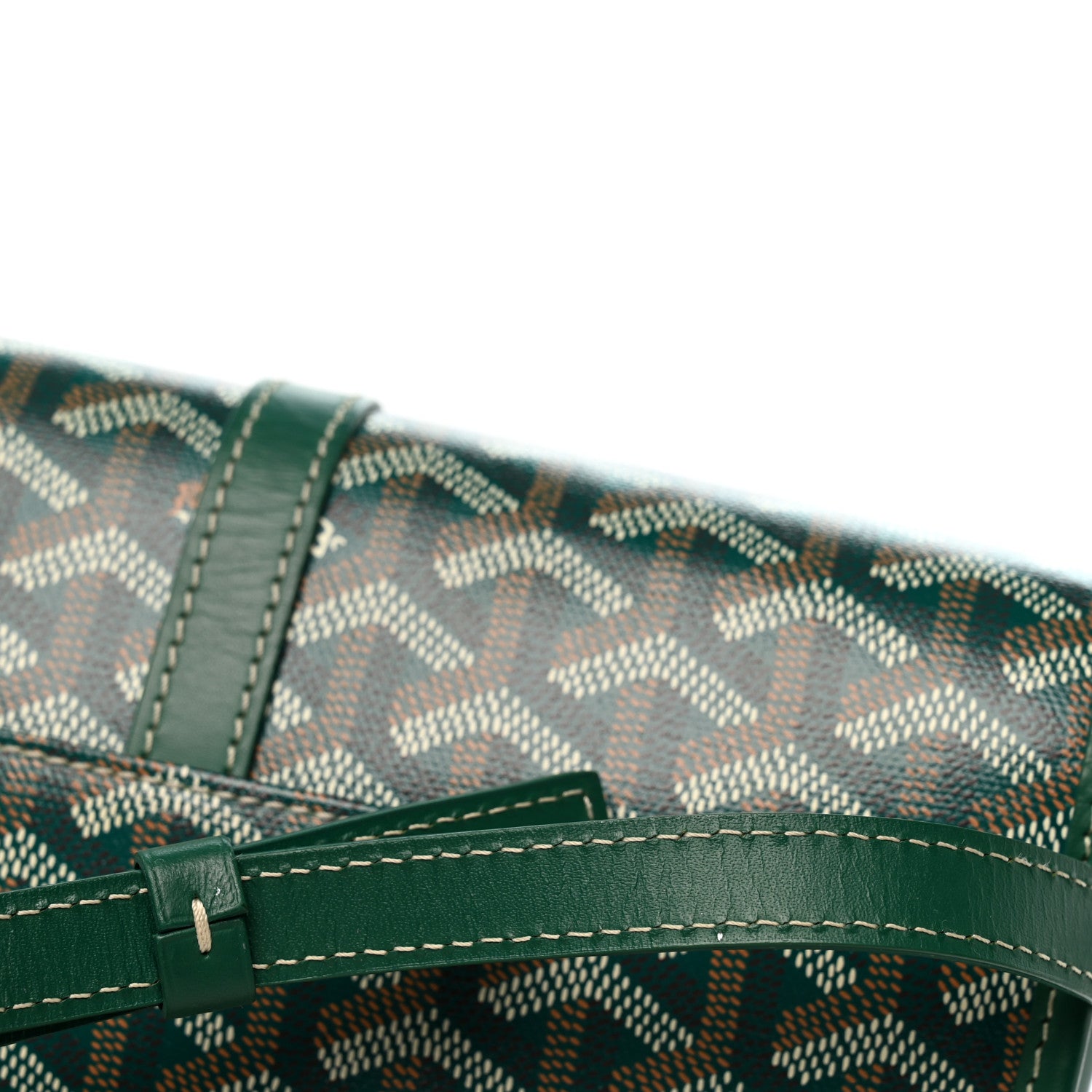Goyard Goyardine Belvedere II PM Messenger Bag Green 12 of 13