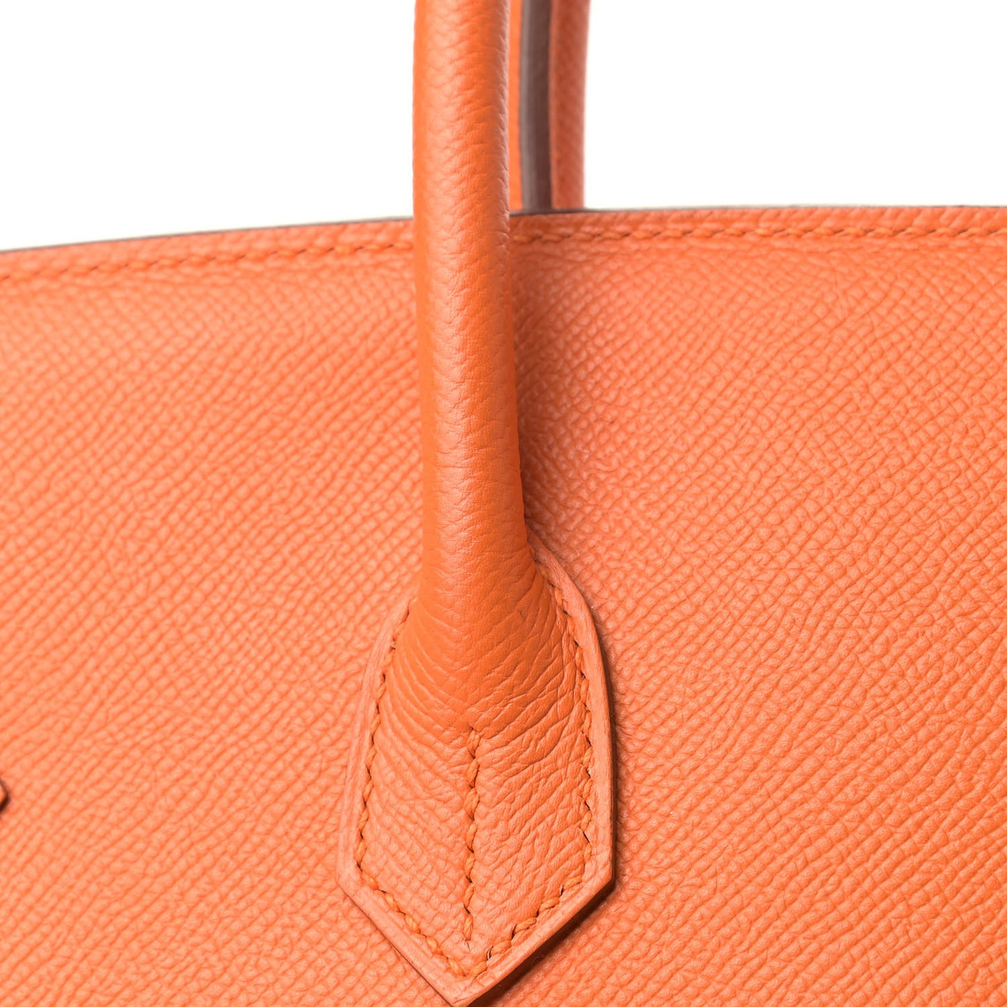 Epsom Birkin 35 Orange