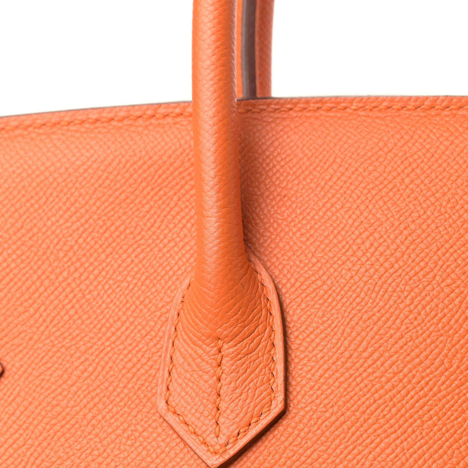 Hermes Epsom Birkin 35 Orange 18 of 21