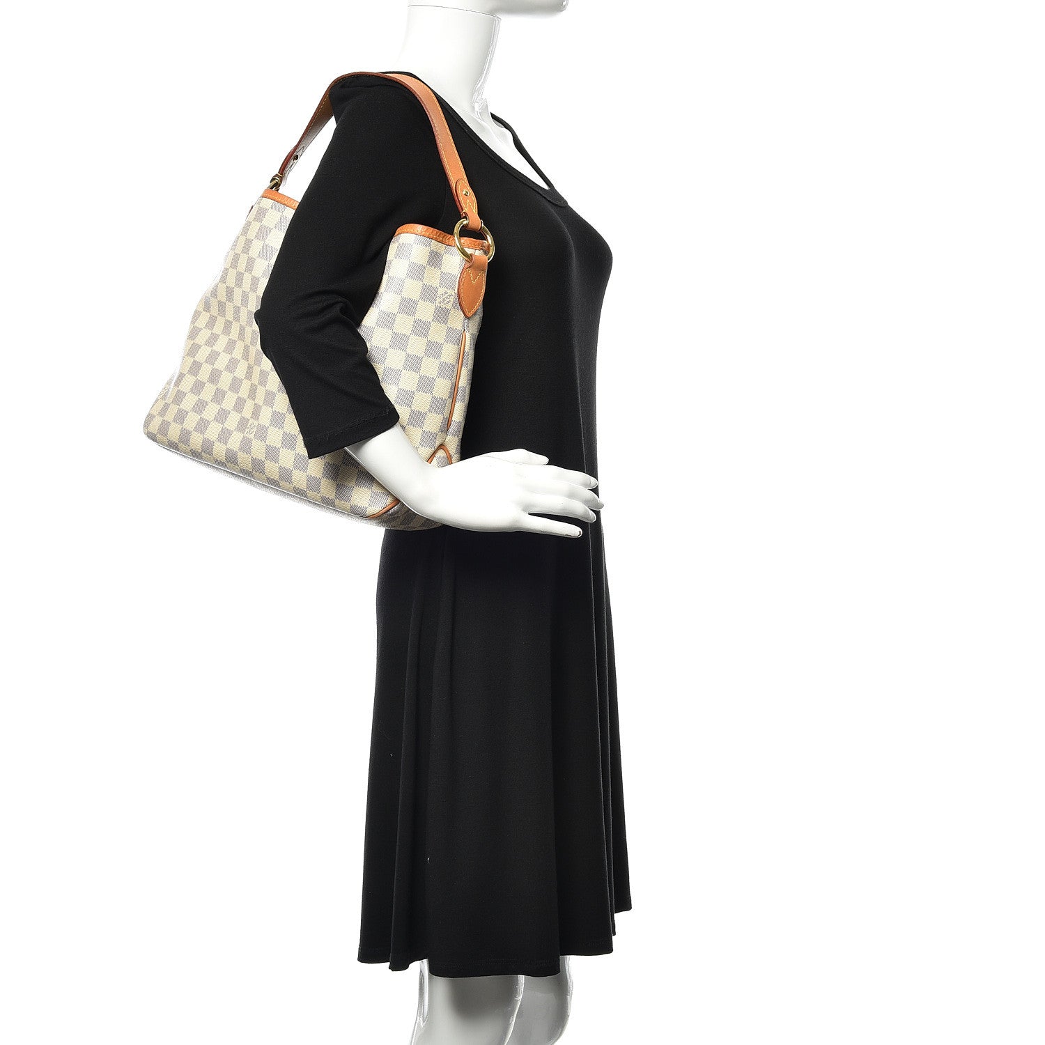Louis Vuitton Damier Azur Delightful PM 2 of 14