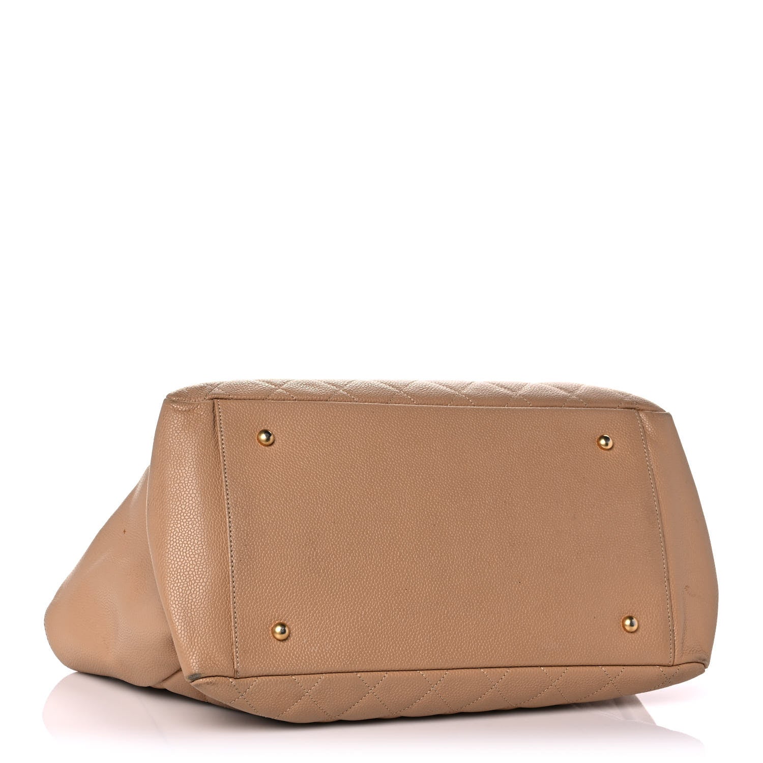 Chanel Caviar Quilted Petit Timeless Tote PTT Beige 4 of 14