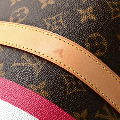 Louis Vuitton Monogram My LV Heritage Keepall Bandouliere 45 Fuchsia White 10 of 10