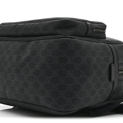 Gucci GG Supreme Monogram Medium Day Backpack Grey Black 10 of 10