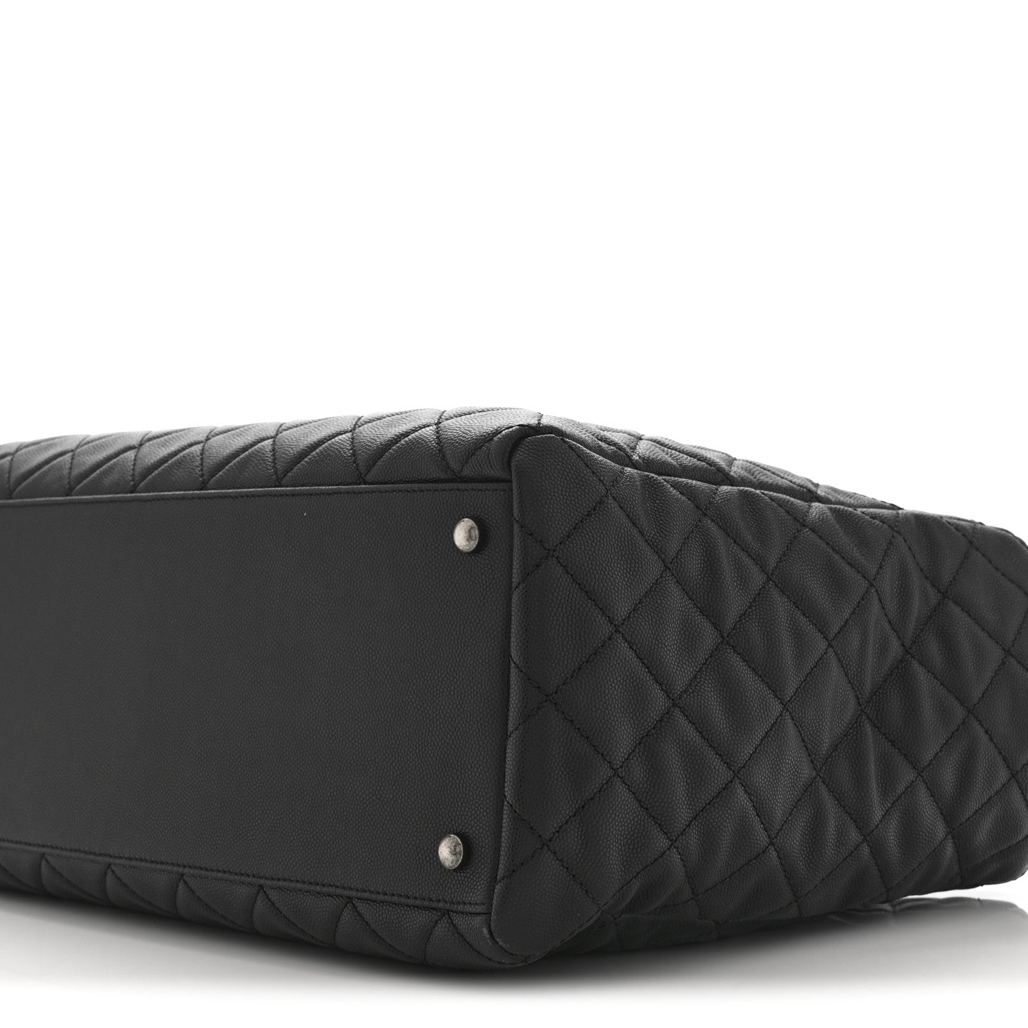 Chanel Caviar Quilted Large Coco Handle Shopping Tote Black 11 of 11