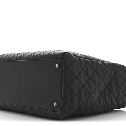 Chanel Caviar Quilted Large Coco Handle Shopping Tote Black 11 of 11