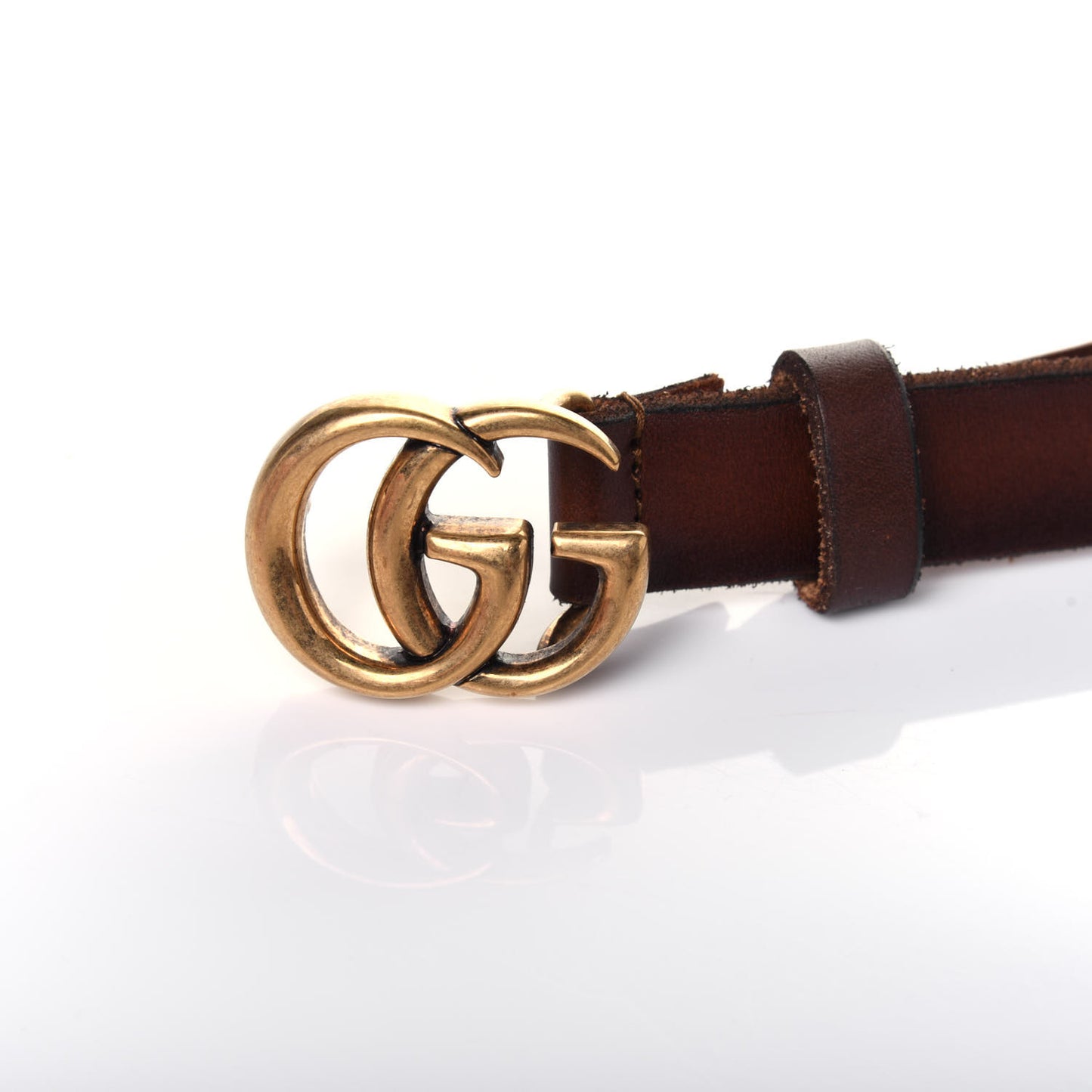 Faded Calfskin Double G 20mm Belt 70 28 Cuir