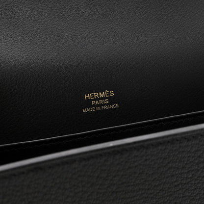 Hermes Chevre Mysore Geta Black 5 of 12