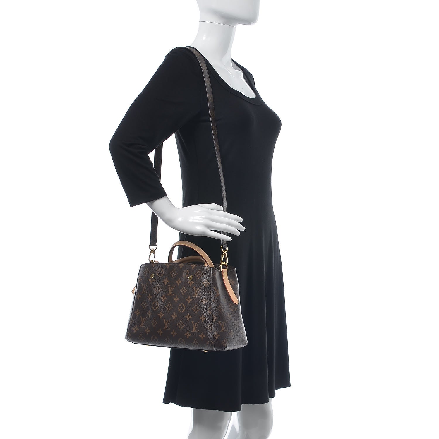 Louis Vuitton Monogram Montaigne BB 2 of 7