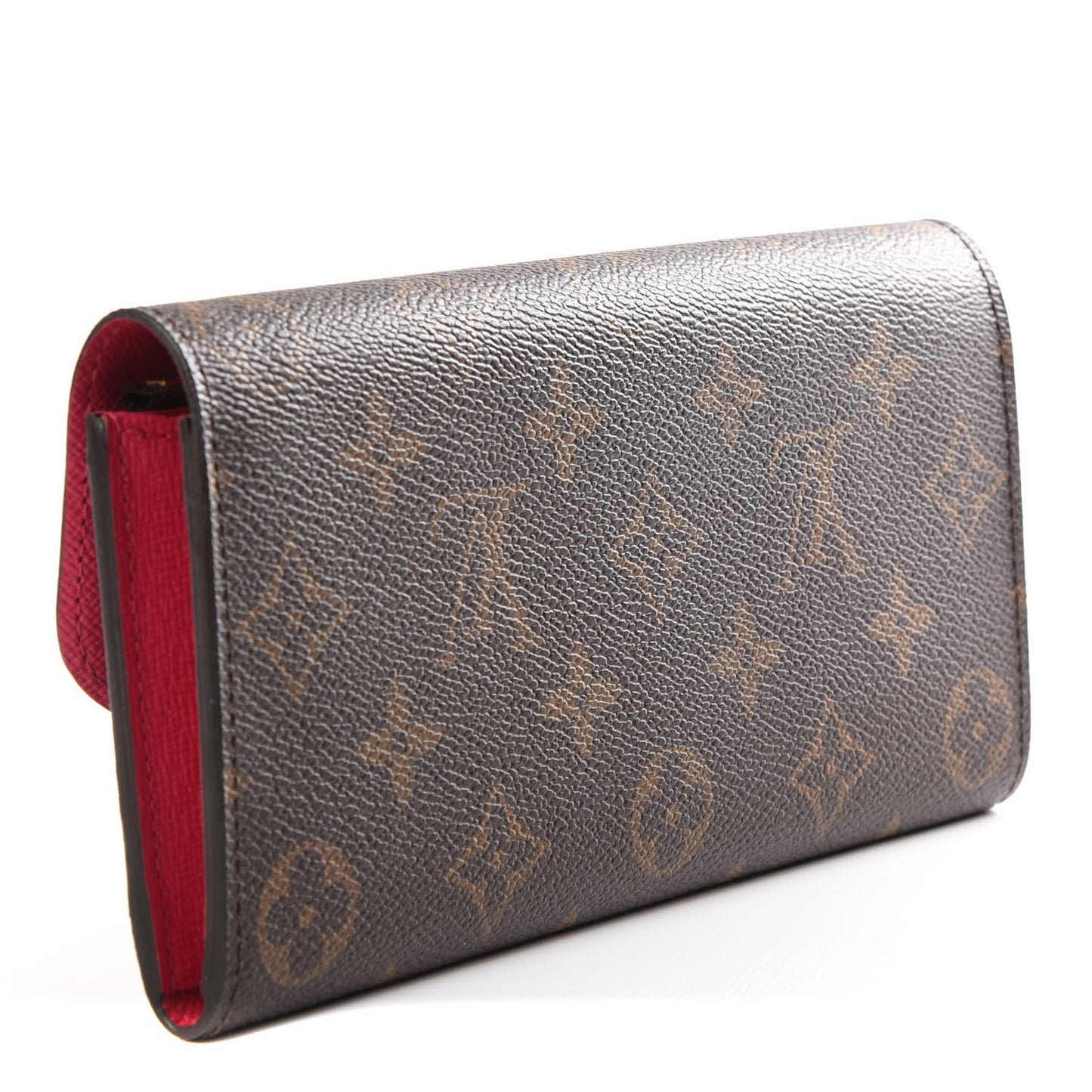 Monogram Emilie Wallet Hot Pink