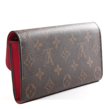Louis Vuitton Monogram Emilie Wallet Hot Pink 2 of 11