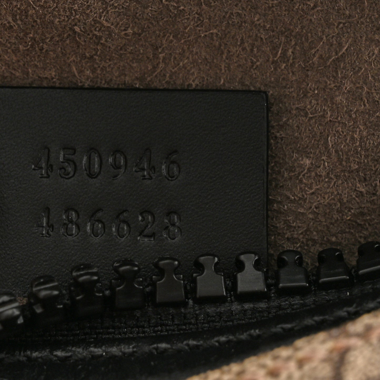 GG Supreme Monogram Belt Bag Black