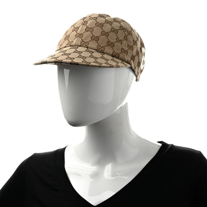 Gucci GG Monogram Patch Logo 25 Baseball Hat M Beige 2 of 11