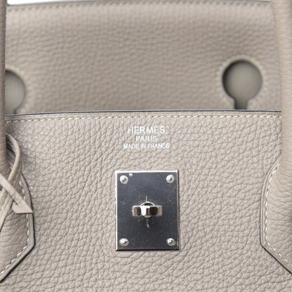 Hermes Togo Birkin 40 Gris Tourterelle 6 of 11