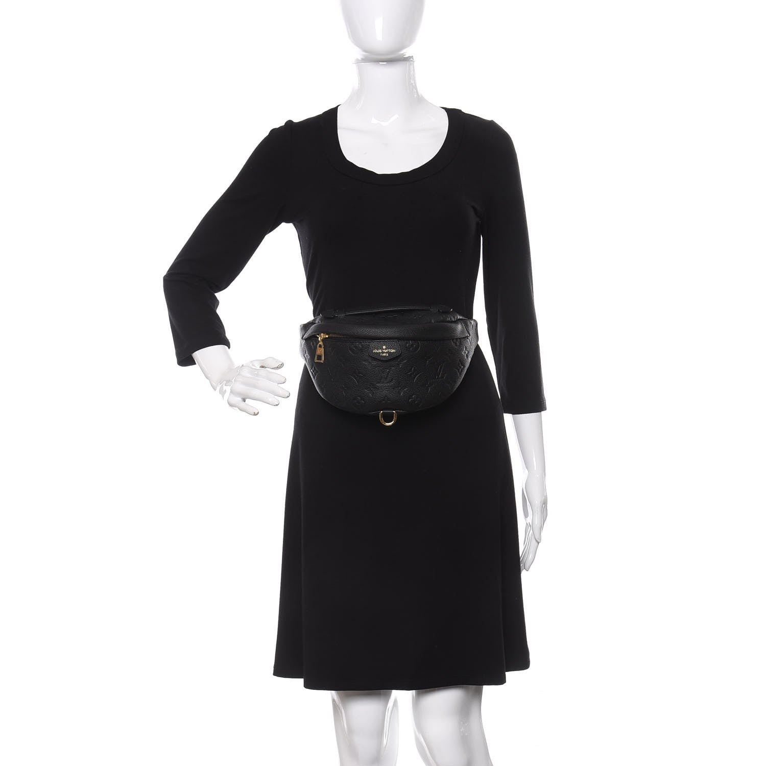 Louis Vuitton Empreinte BumBag Black 2 of 10