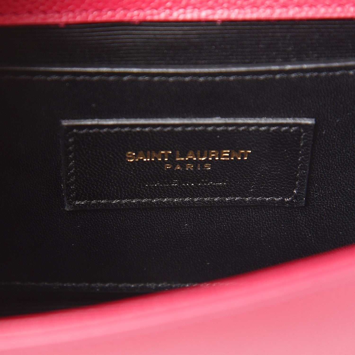 Saint Laurent Grain De Poudre Small Monogram Kate Satchel Bubblegum 7 of 8