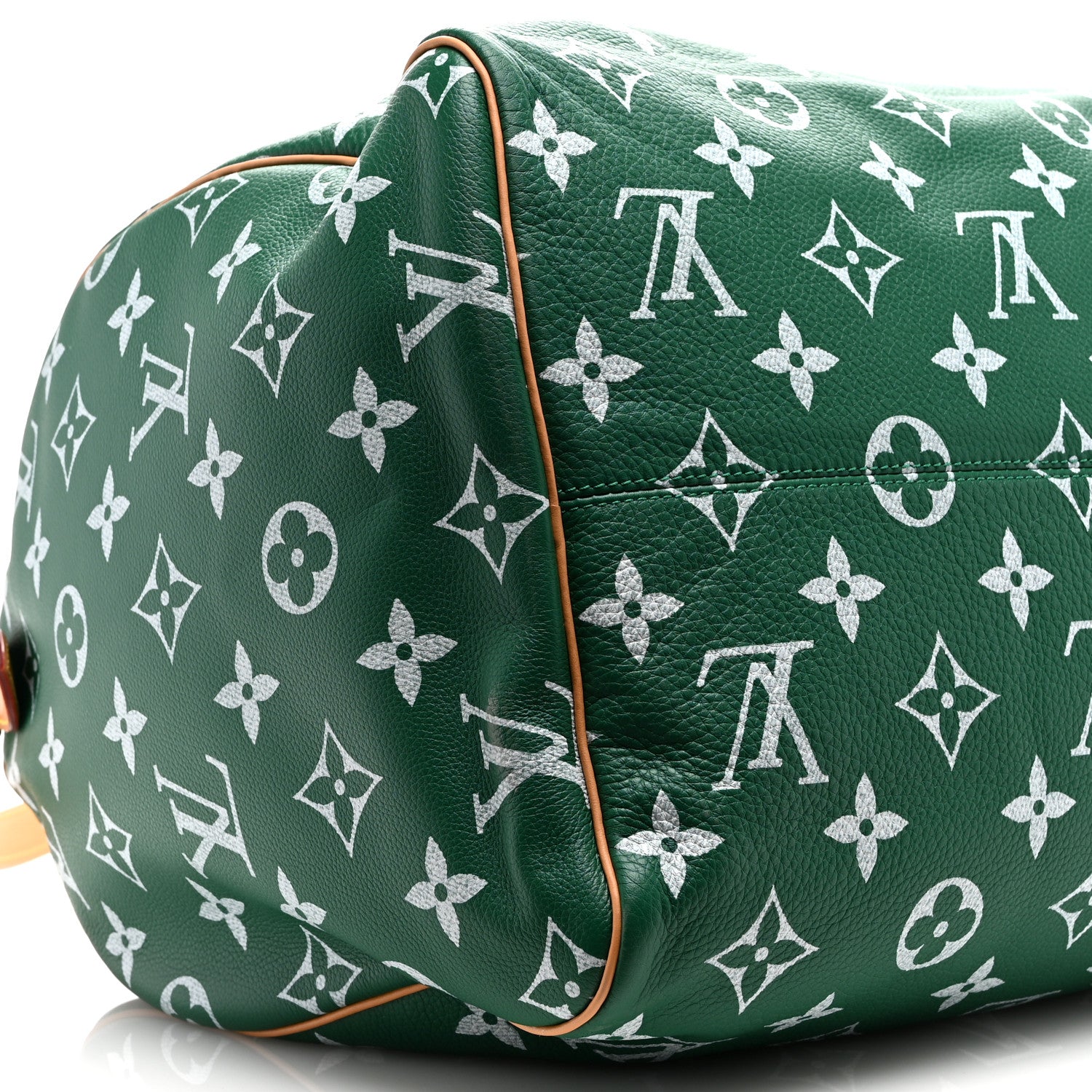Louis Vuitton Calfskin Monogram Speedy P9 Bandouliere 50 Green 10 of 11