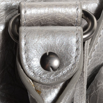 Balenciaga Agneau City Metallic Silver Hardware 7 of 11