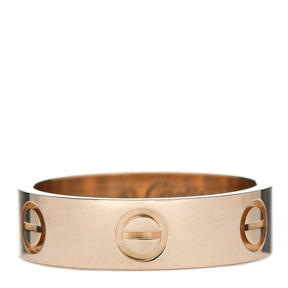 Cartier 18K Yellow Gold 5.5mm LOVE Ring 55 7.25 1 of 5
