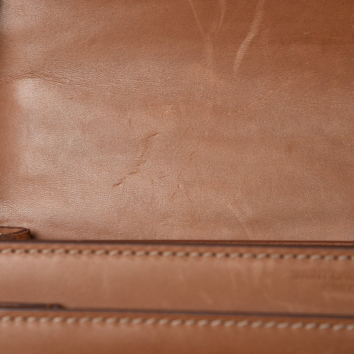 Calfskin Medium Monogram Sunset Tan