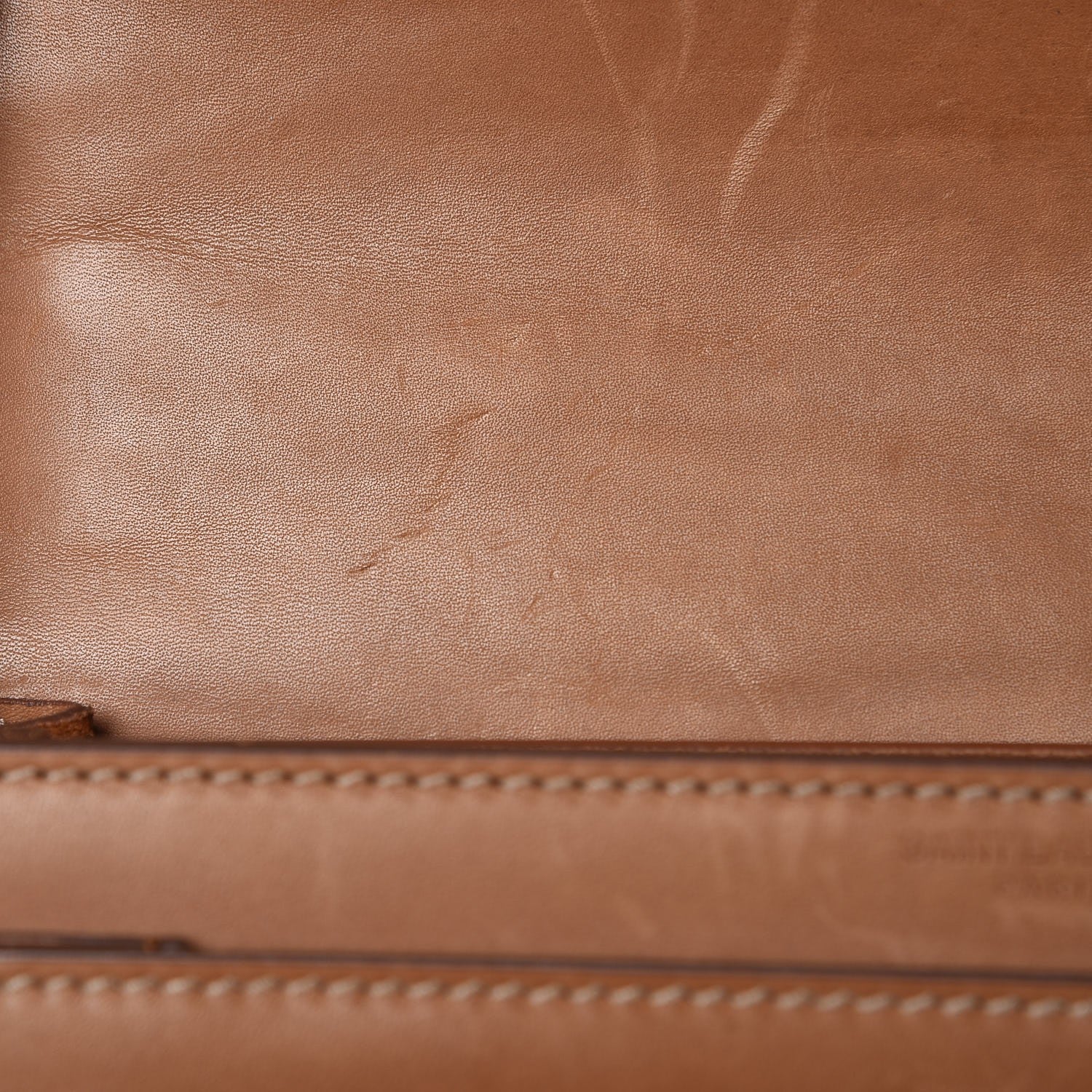 Saint Laurent Calfskin Medium Monogram Sunset Tan 8 of 10